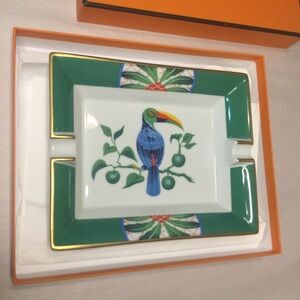 HERMES Toucan Porcelain Ashtray